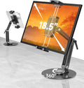Portable Monitor Stand Desk Holder- Large Clamp Support up to 12.9 14.6 15.6 by Fesing