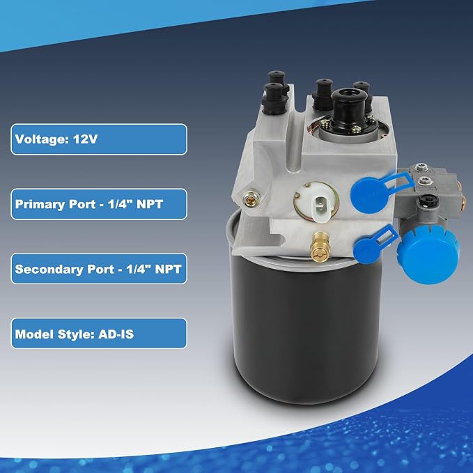 ECCPP Air Dryer 801266 AD-IS for Freightliner for Kenworth for Peterbilt 12V | - Image 3