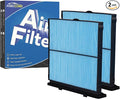 2-PACK Cabin Air Filter Fits for Subaru Forester, WRX Cabin Filters Replacement by Forccord