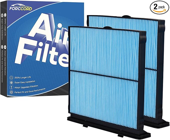 2-PACK Cabin Air Filter Fits for Subaru Forester, WRX Cabin Filters Replacement by Forccord