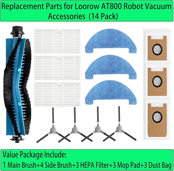 Replacement for Loorow AT800 Accessories : Replace Part for Loorow AT800 3-in-1 - Image 2