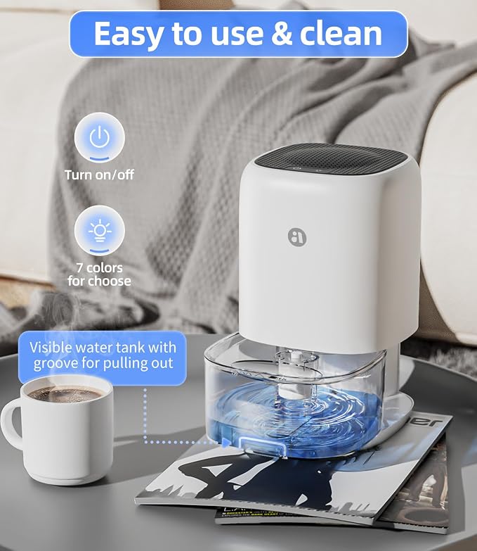 Dehumidifier, 35 OZ Small Dehumidifiers - Image 6