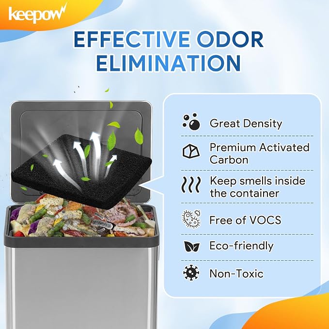KEEPOW 12 Pack Trash Can Deodorizer Compatible - Image 7