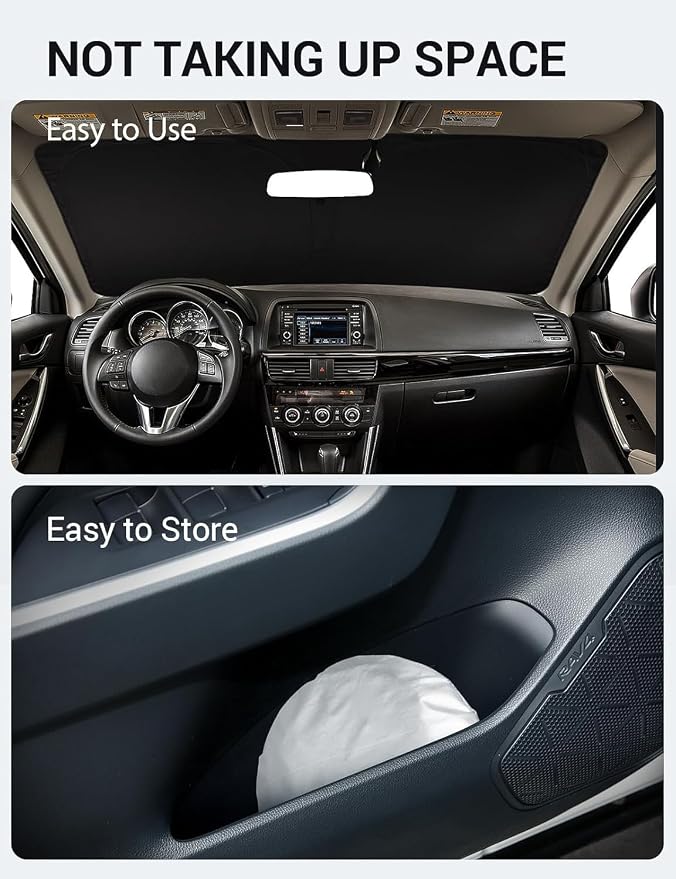 Proadsy 2026 Upgrade Windshield Sun Shade Custom Fit CX-5 2013 2014 2015 2016 - Image 9