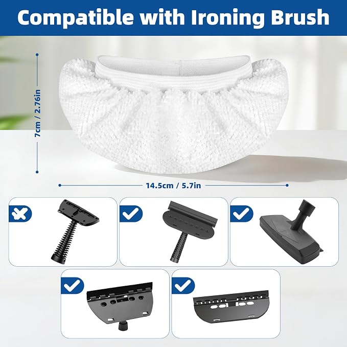 LOVECO 4 Pack Universal Steamer Cloth Covers - Image 2