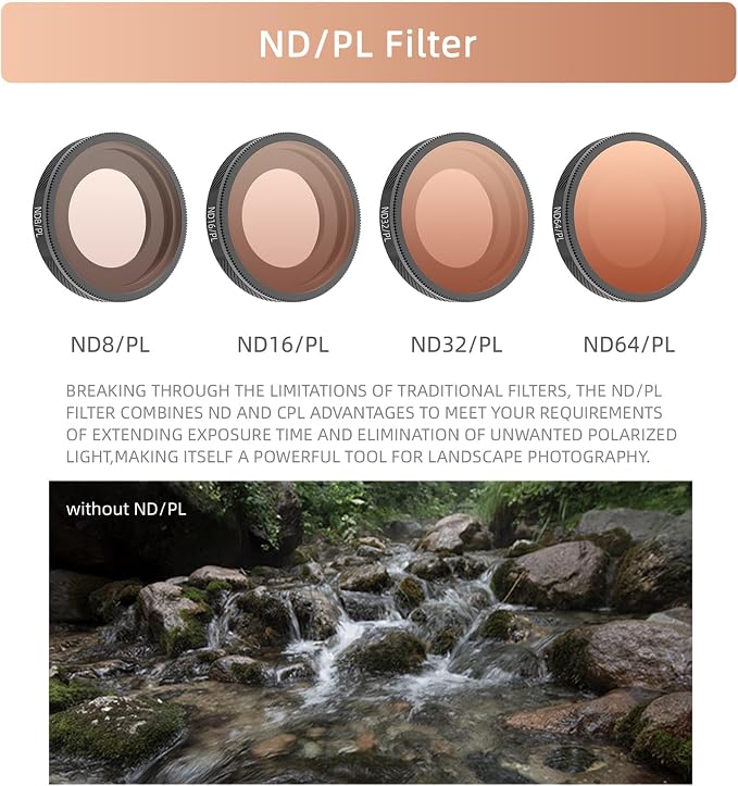ND8/PL Filter Compatible with Insta360 GO Ultra Camera ND Lens Filter - Image 7
