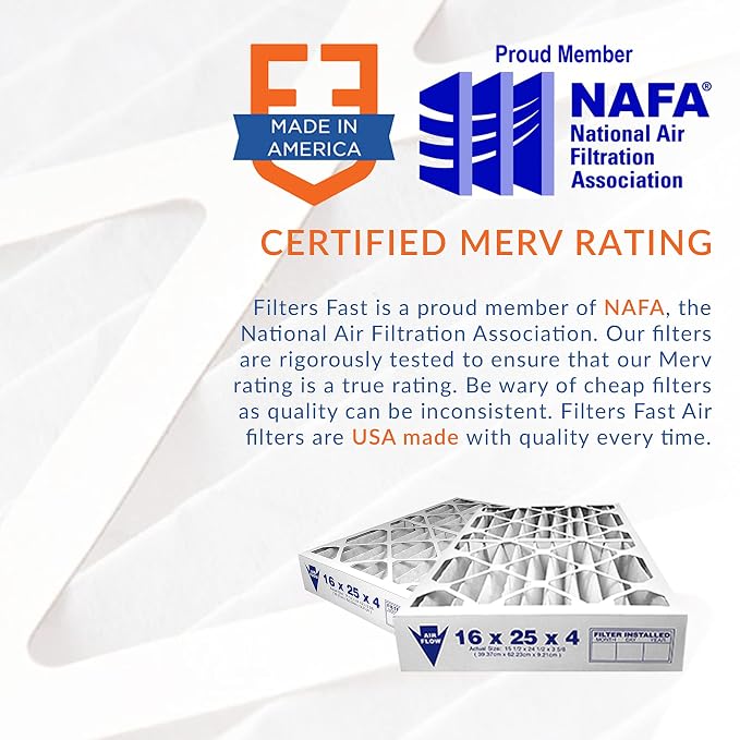 Filters Fast 12x22x1 Air Filter MERV 11, Made in the USA, Actual Size: - Image 4