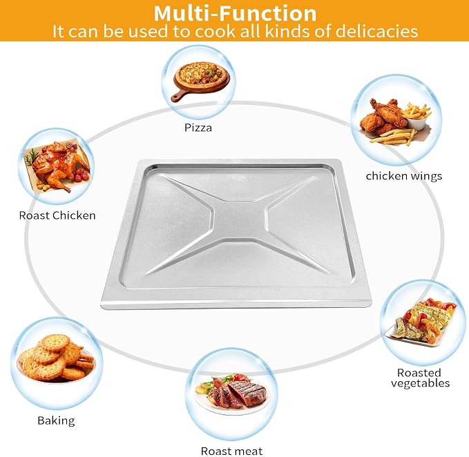 Air Fryer Drip Pan for Kalorik MAXX 26 Quart Air Fryer Oven Combo, 12.5×11×0.3 - Image 6