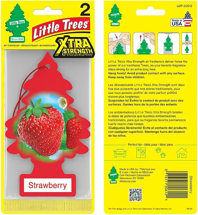 LITTLE TREES Car Air Freshener Xtra Strength Provides Long-Lasting Scent - Image 3