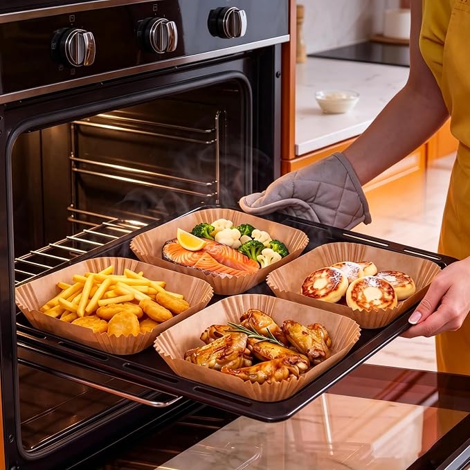 450 PCS Air Fryer Liners Disposable, Parchment Paper - Image 7
