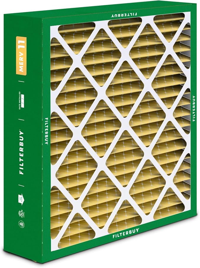 Filterbuy 20x25x6 Air Filter MERV 11 Superior Pet & Allergy Defense, Pleated - Image 9