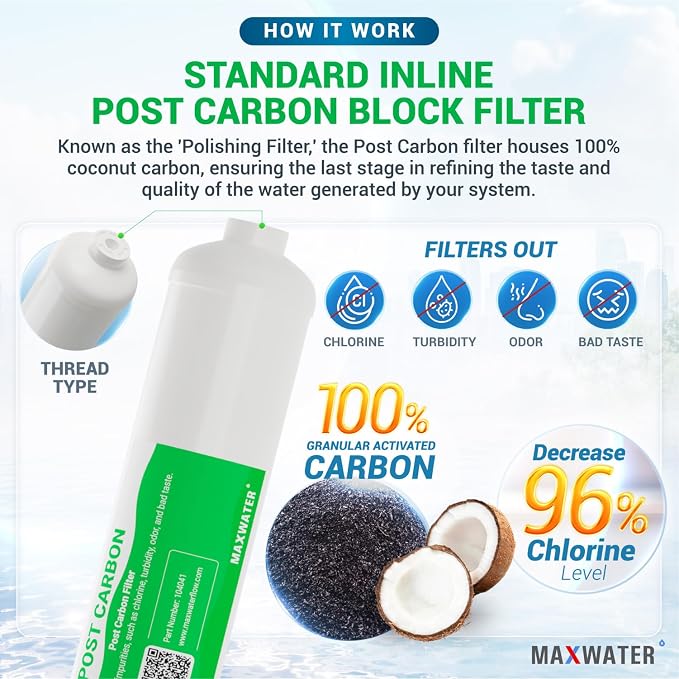 11 Stage Reverse Osmosis RO System replacement Filter Set 5 in1 Alkaline - Image 4