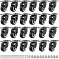 1.5" Casters Set of 24 Heavy-Duty Industrial Caster Wheels Double Ball Bearing by GcFoir