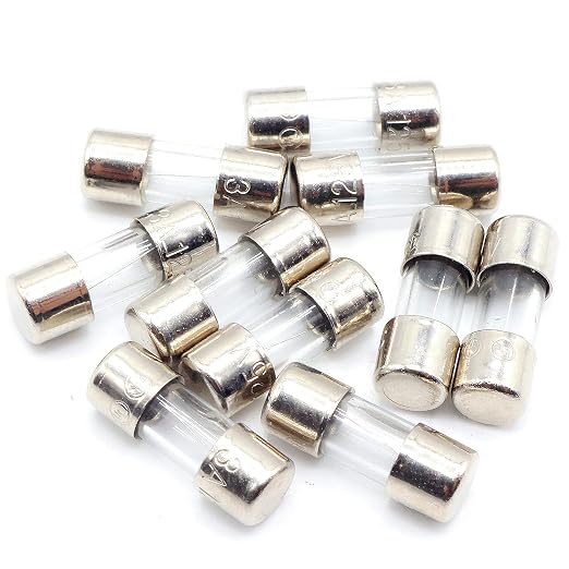 SIXQJZML 10 Pack F3AL Fast-Blow Mini Fuse 3A Max 3 amp 125V Glass Fuses 0.14 x - Image 4
