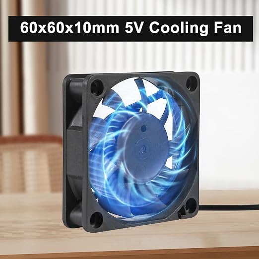 6Pcs 60mm USB Brushless Cooling DC 5V 60mm x 10mm Fan - Image 4
