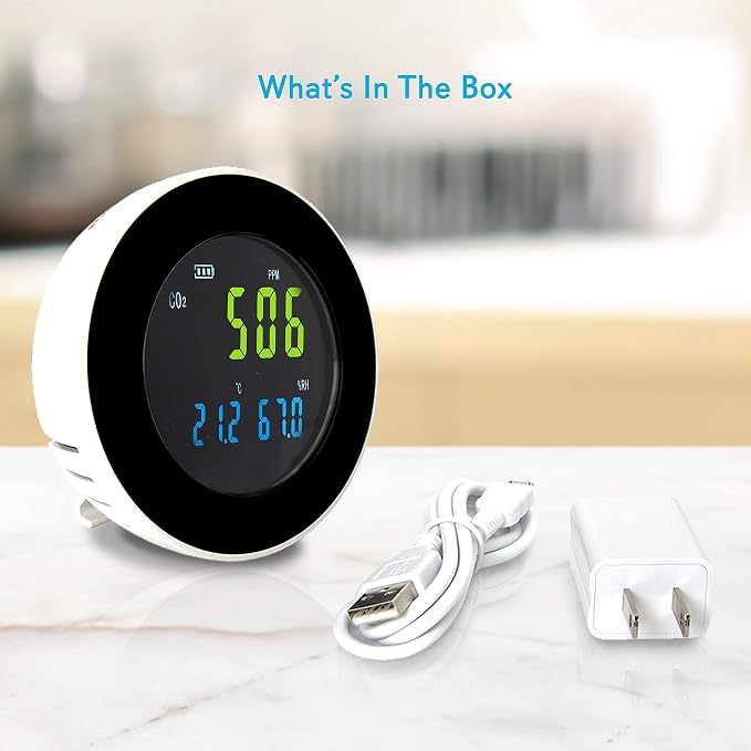 Pyle Smart Indoor Air Quality Monitor - Image 7