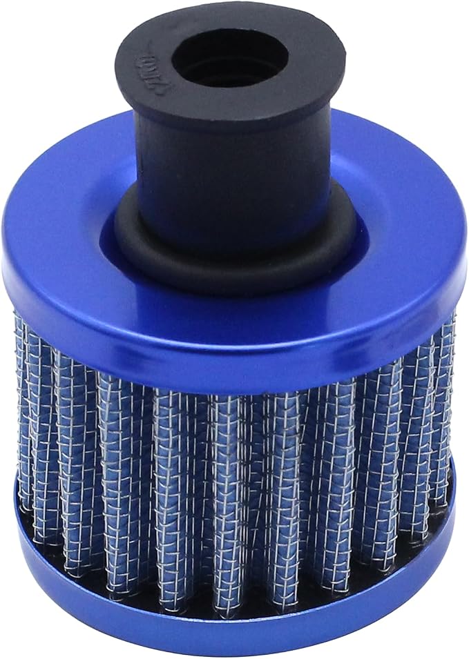2 PCS/SET Blue 12mm Air Filter Cold Air Intake Filter Breather Turbo Vent Air - Image 2