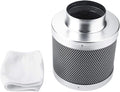 Stainless Steel Carbon Filter, 4 Inch Smelliness Control Scrubber, Odor Scrubber by plplaaoo