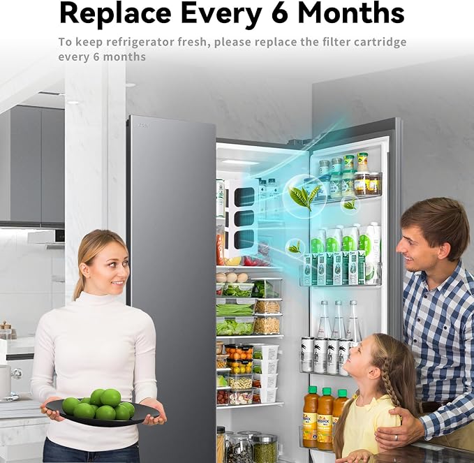 6-Pack Refrigerator Air Filter Replacement - Image 5