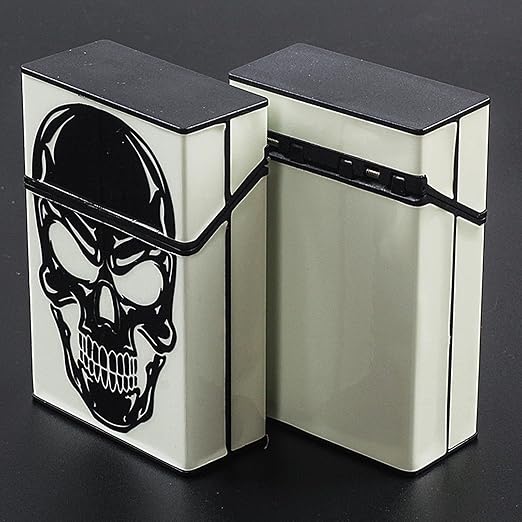 Case - ABS 62x30x95mm 20 Capacity | Luminous Skull Box | Spring Loaded 20 Slot - Image 4
