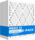 20x25x1 Furnace Air Filters, MPR 1900 & FPR 10, MERV 13 Pleated Air Filter by Chenzhit