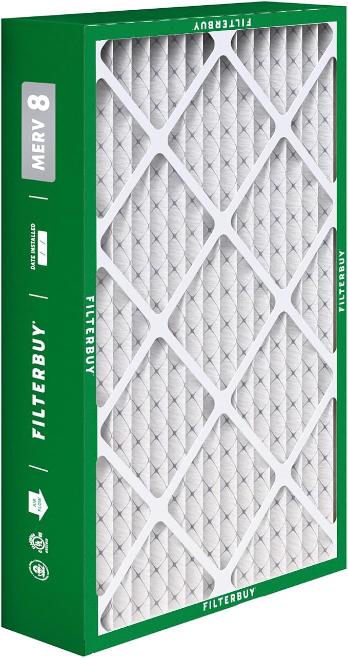 Filterbuy 15.75x27.63x3.50 Air Filter MERV 8 Essential Dust & Allergy Defense - Image 9
