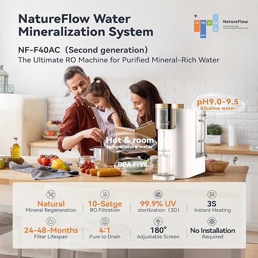 F40-AC（2nd Gen） Reverse Osmosis Water Filter Countertop - Image 2