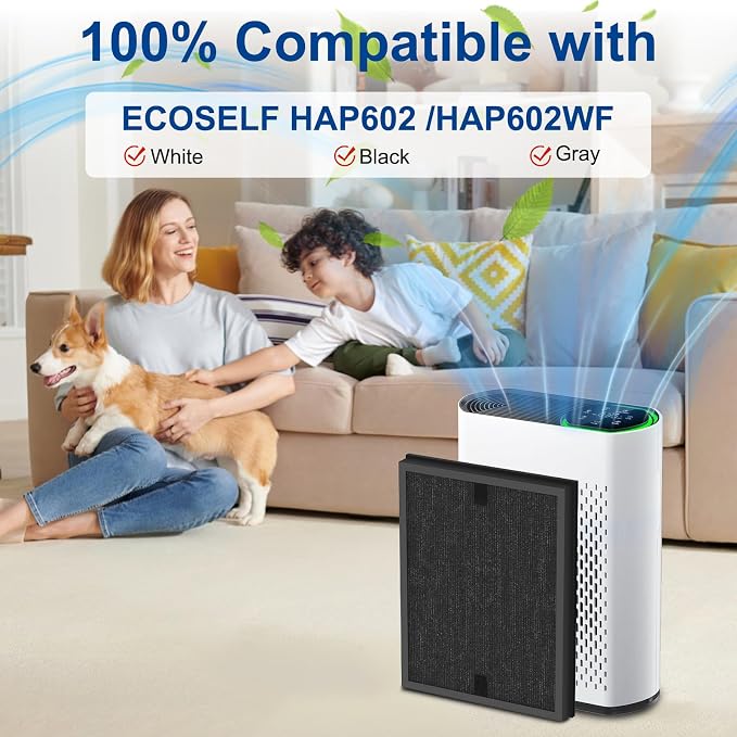 4 Pack HAP602 Replacement Filter - Image 3