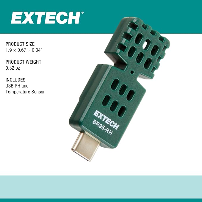 Extech BR95-RH External Temperature and Humidity RH Sensor Accessory - Image 7