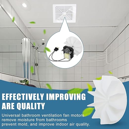 SM550 Bathroom Vent Fan Motor Replacement Kit - Image 3
