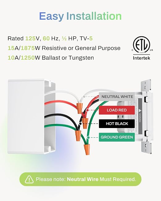 BN-LINK Countdown Digital Wall Timer Switch - Image 7