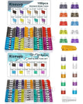360pcs Car Blade Fuses Assortment Kit by Riseuvo