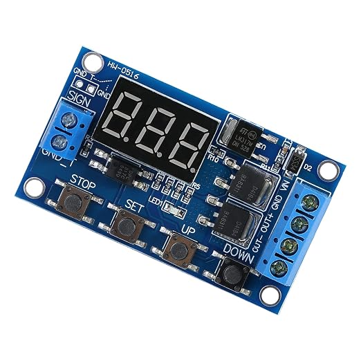 YWBL-WH DC 5V 36V Adjustable Timer Module - Image 4