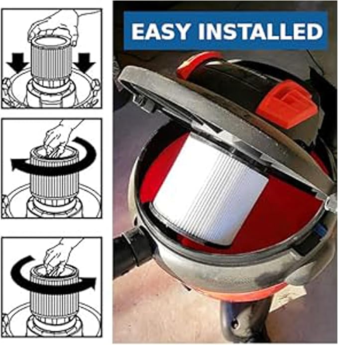 HQRP 2-Pack Cartridge Filter Replacement - Image 7