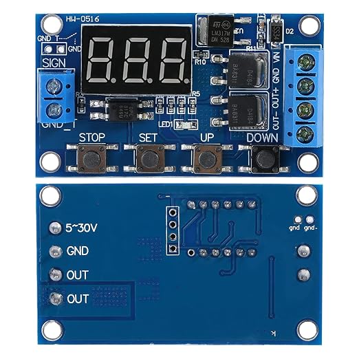 Timer Switch Module, Efficient DC 5V 36V Relay Control - Image 3