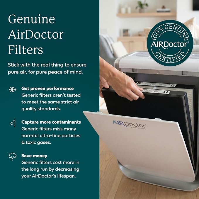 Genuine AirDoctor AD2000 Replacement Filter. Includes 1 Premium Activated - Image 3