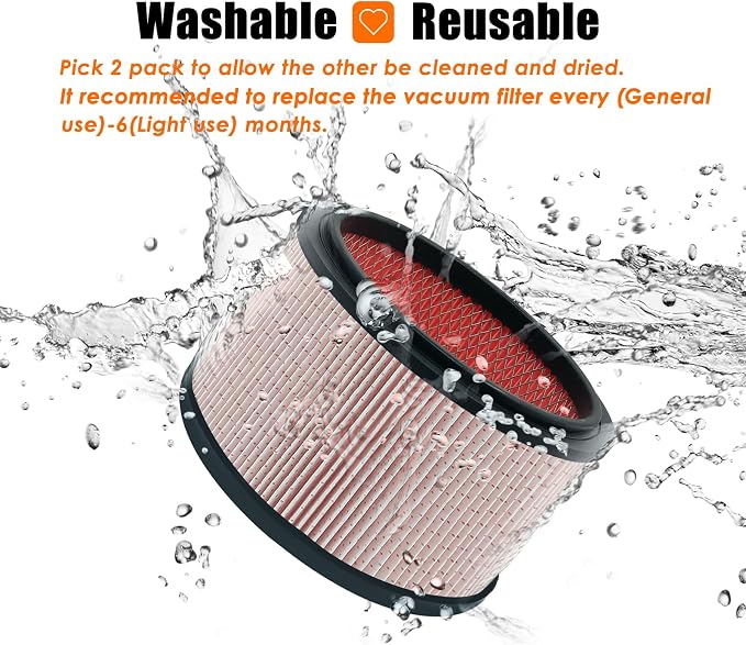 VJFF Fine Dust Replacement Filter Fits Vacmaster VFB511B 0201 Beast/ VWMB508 - Image 7