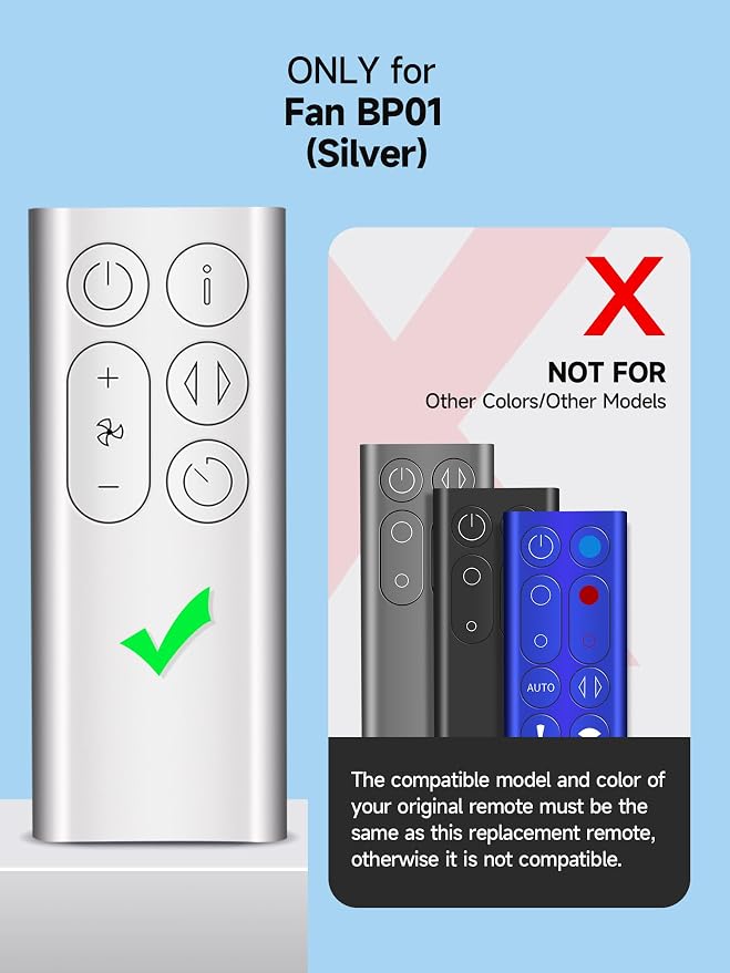 Replacement Fan Remote Control Compatible - Image 3