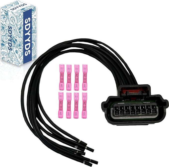 8-Pin Mass Air Flow Sensor Wiring Harness by SDYYDS