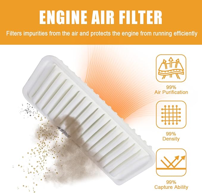 Engine air filter Suitable for Extra Guard CA9482 Toyota Corolla matrix TC FR-S - Image 3