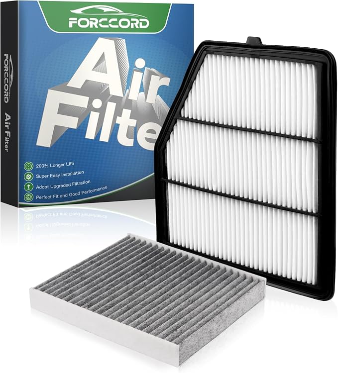 Cabin & Engine Air Filter Combo by Forccord