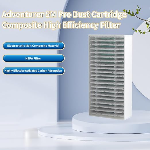 3D Printer Accessories Adventuer 5M / 5M PRO 2 Pcs HEPA Air Filter: Filtering - Image 2