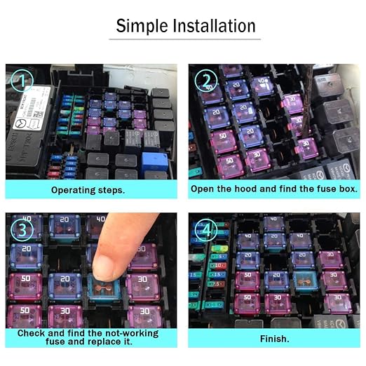 30 pc Automotive Combination Low and Tall/STD Profile Box Shaped Assortment - Image 5