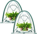 porayhut Pop Up Greenhouse Cover Flower House, Mini Gardening Plant Sunshine by porayhut