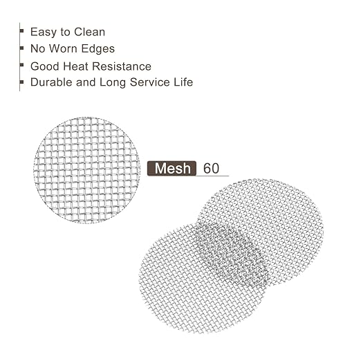 MECCANIXITY Pipe Screen Stainless Steel Screens, 19/32 Inch Diameter - Image 4