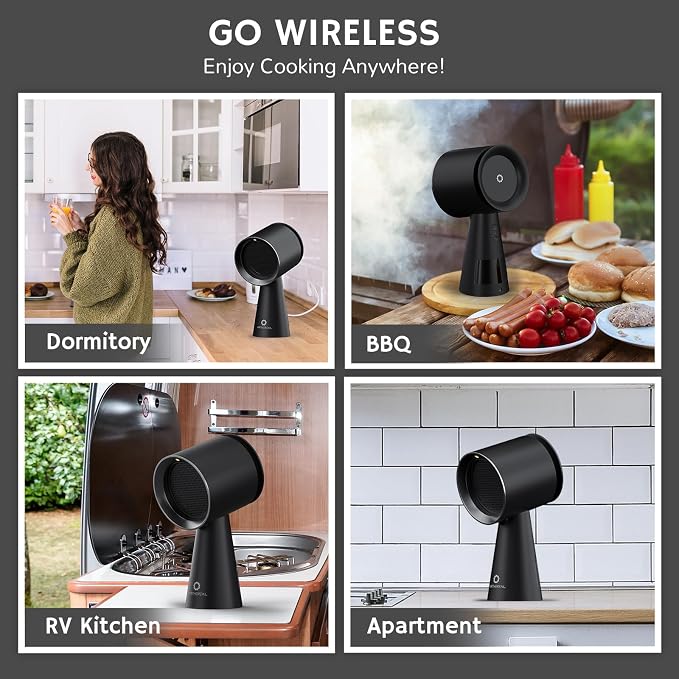 Airthereal Rechargeable Portable Range Hood, Desktop Range Hood - Image 9