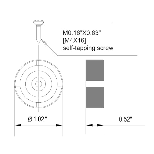 Sound Town 8-Pack Replacement Rubber Feet/Bumpers - Image 3