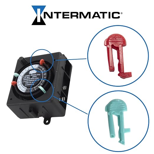 Intermatic Cycle Timer Clock ON/Off Plastic Switch Trippers - Image 3