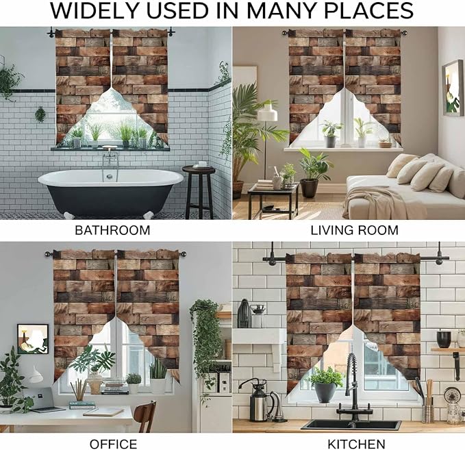 Western Barn Door Swag Valances - Image 9