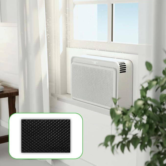 Glooglitter 8 pack Air Conditioner Activated Carbon Replacement Filters - Image 4